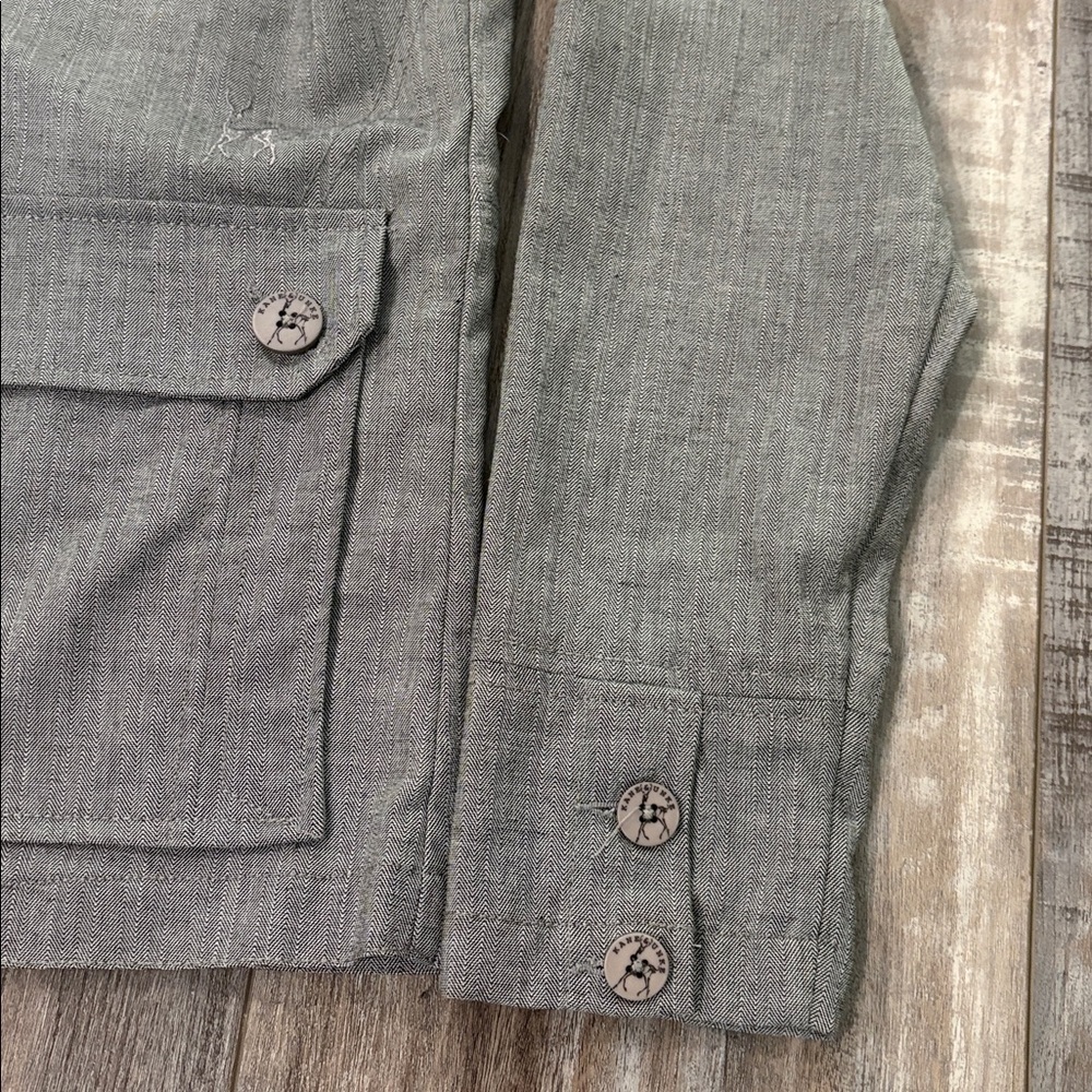 Kane & Unke Trim Fit Military Jacket Large View 6